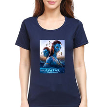 Load image into Gallery viewer, Avatar T-Shirt for Women-Navy Blue-Ektarfa.online

