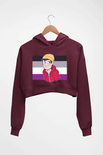 Load image into Gallery viewer, fanart todd chavez Crop HOODIE FOR WOMEN-Maroon-Ektarfa.online
