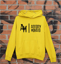 Load image into Gallery viewer, Antony Morato Unisex Hoodie for Men/Women-S(40 Inches)-Mustard Yellow-Ektarfa.online
