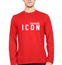Load image into Gallery viewer, DSQUARED - ICON Full Sleeves T-Shirt for Men-Red-Ektarfa.online
