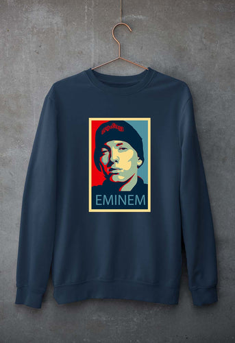 EMINEM Unisex Sweatshirt for Men/Women-Navy Blue-Ektarfa.online