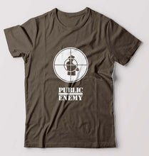 Load image into Gallery viewer, Public Enemy T-Shirt for Men-Olive Green-Ektarfa.online
