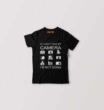 Load image into Gallery viewer, Camera Kids T-Shirt for Boy/Girl-Black-Ektarfa.online
