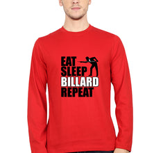 Load image into Gallery viewer, Billard Full Sleeves T-Shirt for Men-Red-Ektarfa.online
