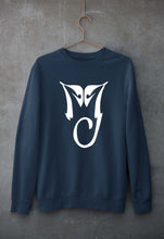Load image into Gallery viewer, Michael Jackson (MJ) Unisex Sweatshirt for Men/Women-S(40 Inches)-Navy Blue-Ektarfa.online
