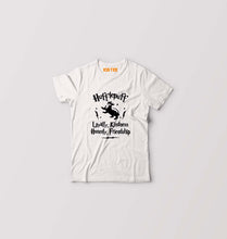 Load image into Gallery viewer, Hufflepuff Harry Potter Kids T-Shirt for Boy/Girl-White-Ektarfa.online
