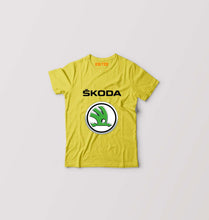 Load image into Gallery viewer, Skoda Kids T-Shirt for Boy/Girl-Yellow-Ektarfa.online

