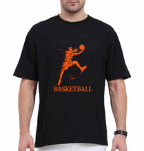 Load image into Gallery viewer, NBA Basketball Oversized T-Shirt for Men-Black-Ektarfa.online
