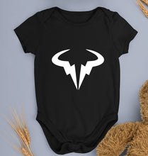 Load image into Gallery viewer, Rafael Nadal (RAFA) Kids Romper For Baby Boy/Girl-0-5 Months(18 Inches)-Black-Ektarfa.online
