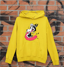 Load image into Gallery viewer, Funny Wolf Unisex Hoodie for Men/Women-S(40 Inches)-Mustard Yellow-Ektarfa.online

