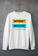 Load image into Gallery viewer, Internet Unisex Sweatshirt for Men/Women-White-Ektarfa.online
