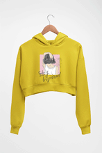 Load image into Gallery viewer, Stay Inspired Crop HOODIE FOR WOMEN
