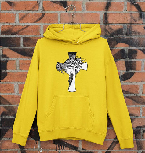 Jesus Unisex Hoodie for Men/Women-Mustard Yellow-Ektarfa.online
