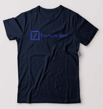 Load image into Gallery viewer, Deutsche Bank T-Shirt for Men-S(38 Inches)-Navy Blue-Ektarfa.online
