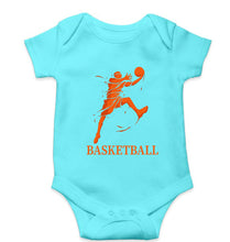 Load image into Gallery viewer, NBA Basketball Kids Romper For Baby Boy/Girl-0-5 Months(18 Inches)-Sky Blue-Ektarfa.online
