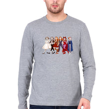 Load image into Gallery viewer, Wanda Full Sleeves T-Shirt for Men-Grey Melange-Ektarfa.online
