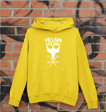 Load image into Gallery viewer, Villain Club Unisex Hoodie for Men/Women-S(40 Inches)-Mustard Yellow-Ektarfa.online

