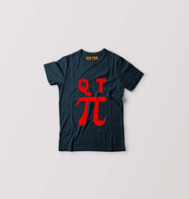 Load image into Gallery viewer, Qt Pi Kids T-Shirt for Boy/Girl-Petrol Blue-Ektarfa.online
