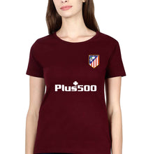 Load image into Gallery viewer, Atletico Madrid 2021-22 T-Shirt for Women-Maroon-Ektarfa.online
