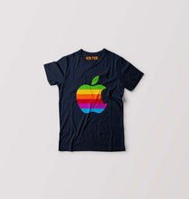 Load image into Gallery viewer, Steve Jobs Apple Kids T-Shirt for Boy/Girl-Navy Blue-Ektarfa.online
