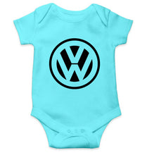 Load image into Gallery viewer, volkswagen Kids Romper For Baby Boy/Girl-0-5 Months(18 Inches)-Sky Blue-Ektarfa.online
