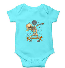 Load image into Gallery viewer, Dab Skull Kids Romper For Baby Boy/Girl-0-5 Months(18 Inches)-Sky Blue-Ektarfa.online
