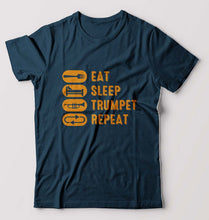 Load image into Gallery viewer, Trumpet T-Shirt for Men-Petrol Blue-Ektarfa.online
