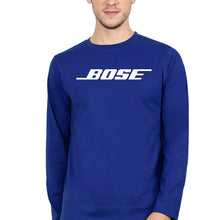 Load image into Gallery viewer, Bose Full Sleeves T-Shirt for Men-S(38 Inches)-Royal Blue-Ektarfa.online

