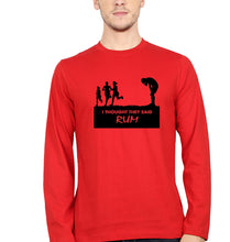 Load image into Gallery viewer, Rum Funny Full Sleeves T-Shirt for Men-Red-Ektarfa.online
