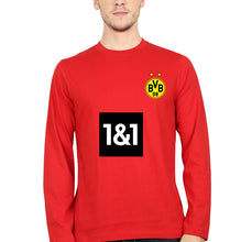 Load image into Gallery viewer, Borussia Dortmund 2021-22 Full Sleeves T-Shirt for Men-S(38 Inches)-Red-Ektarfa.online
