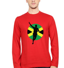 Load image into Gallery viewer, Usain Bolt Full Sleeves T-Shirt for Men-White-Ektarfa.online
