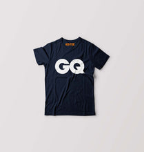 Load image into Gallery viewer, GQ Magazine Kids T-Shirt for Boy/Girl-Navy Blue-Ektarfa.online
