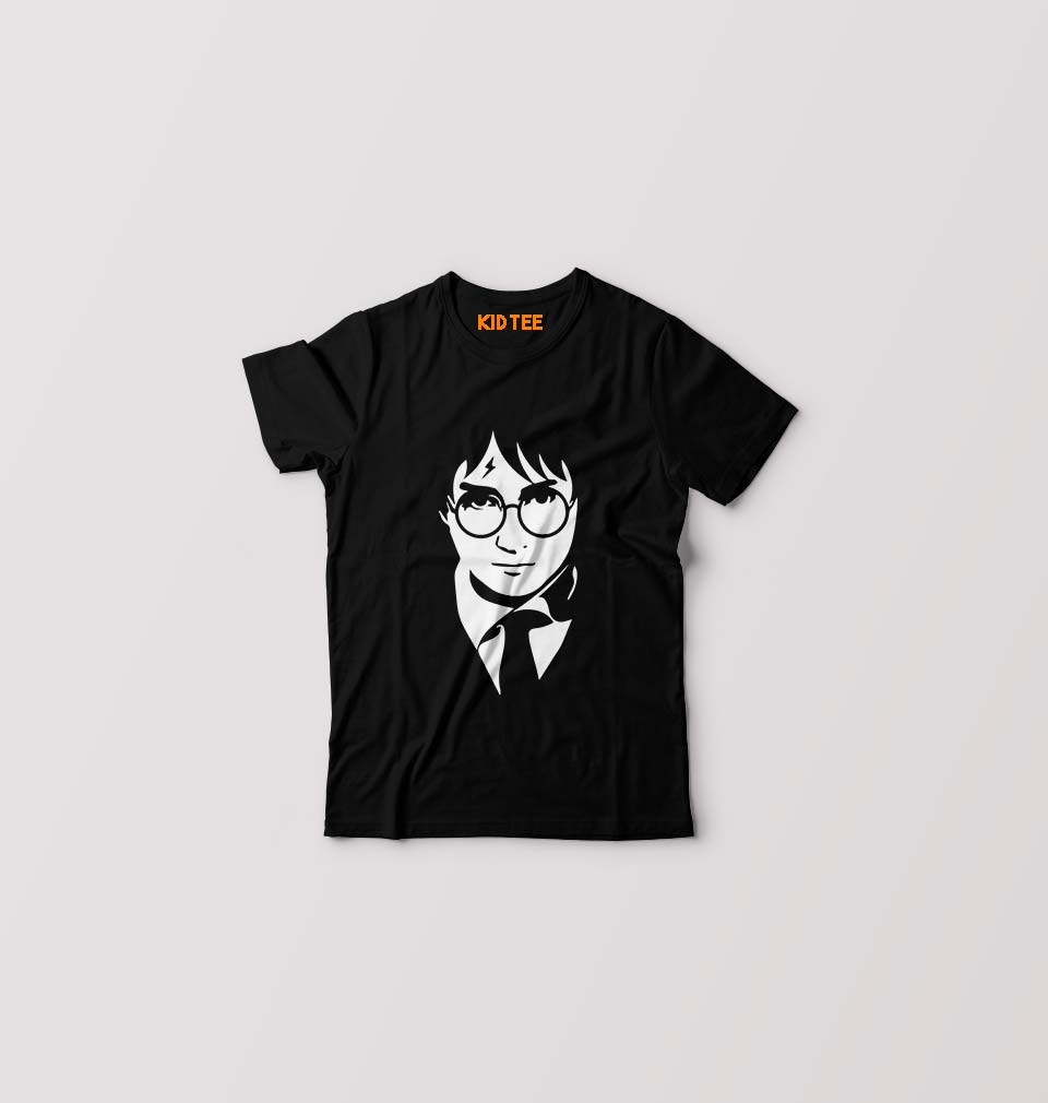 Harry Potter Kids T-Shirt for Boy/Girl-0-1 Year(20 Inches)-Black-Ektarfa.online