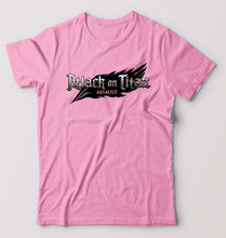 Load image into Gallery viewer, Attack on Titan T-Shirt for Men-Light Baby Pink-Ektarfa.online
