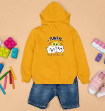 Load image into Gallery viewer, Always Smile Kids Hoodie for Boy/Girl-1-2 Years(24 Inches)-Yellow-Ektarfa.online
