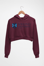 Load image into Gallery viewer, Bob Jones University Crop HOODIE FOR WOMEN-Maroon-Ektarfa.online
