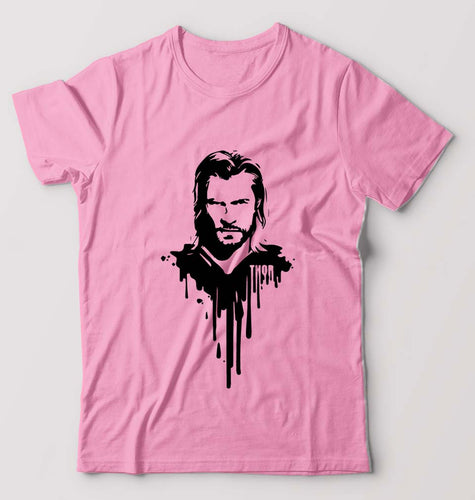 Thor Superhero T-Shirt for Men-Light Baby Pink-Ektarfa.online