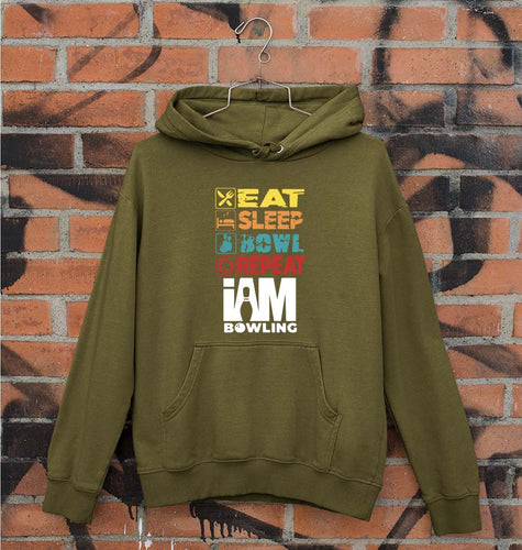 Bowling Unisex Hoodie for Men/Women-Olive Green-Ektarfa.online