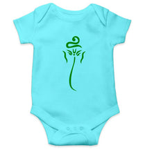 Load image into Gallery viewer, Ganesh JI Kids Romper For Baby Boy/Girl-0-5 Months(18 Inches)-Sky Blue-Ektarfa.online
