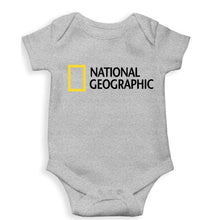 Load image into Gallery viewer, National geographic Kids Romper For Baby Boy/Girl-0-5 Months(18 Inches)-Grey-Ektarfa.online
