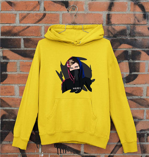 Alan Walker Unisex Hoodie for Men/Women-Mustard Yellow-Ektarfa.online