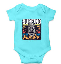 Load image into Gallery viewer, Surfing California Kids Romper For Baby Boy/Girl-0-5 Months(18 Inches)-Sky Blue-Ektarfa.online
