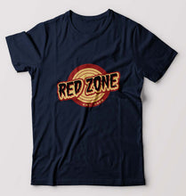 Load image into Gallery viewer, Red Zone T-Shirt for Men-Navy Blue-Ektarfa.online
