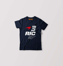 Load image into Gallery viewer, Daniel Ricciardo Kids T-Shirt for Boy/Girl-Navy Blue-Ektarfa.online
