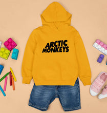 Load image into Gallery viewer, Arctic Monkeys Kids Hoodie for Boy/Girl-1-2 Years(24 Inches)-Mustard Yellow-Ektarfa.online
