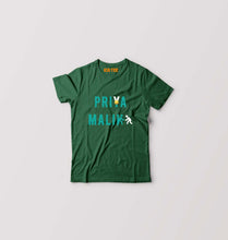 Load image into Gallery viewer, Priya Malik Kids T-Shirt for Boy/Girl-Dark Green-Ektarfa.online
