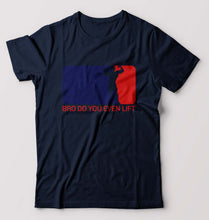 Load image into Gallery viewer, Gym Funny T-Shirt for Men-Navy Blue-Ektarfa.online
