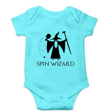 Load image into Gallery viewer, Table Tennis (TT) Wizard Kids Romper For Baby Boy/Girl-0-5 Months(18 Inches)-Sky Blue-Ektarfa.online
