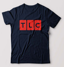 Load image into Gallery viewer, TLC T-Shirt for Men-S(38 Inches)-Navy Blue-Ektarfa.online

