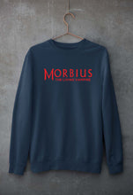 Load image into Gallery viewer, Morbius Unisex Sweatshirt for Men/Women-S(40 Inches)-Navy Blue-Ektarfa.online
